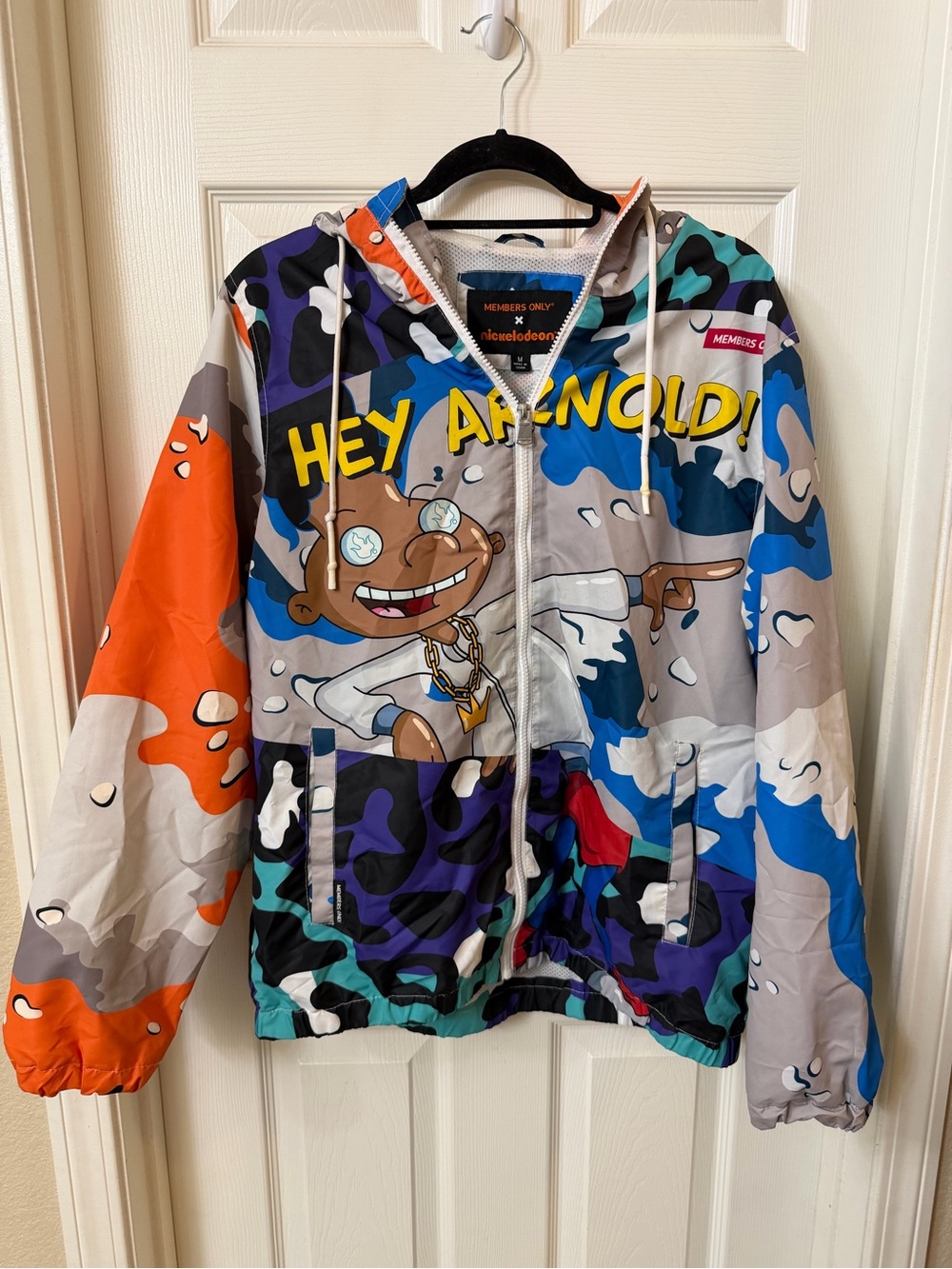 Nickelodeon and Members Only 'Hey Arnold!' Hooded Jacket